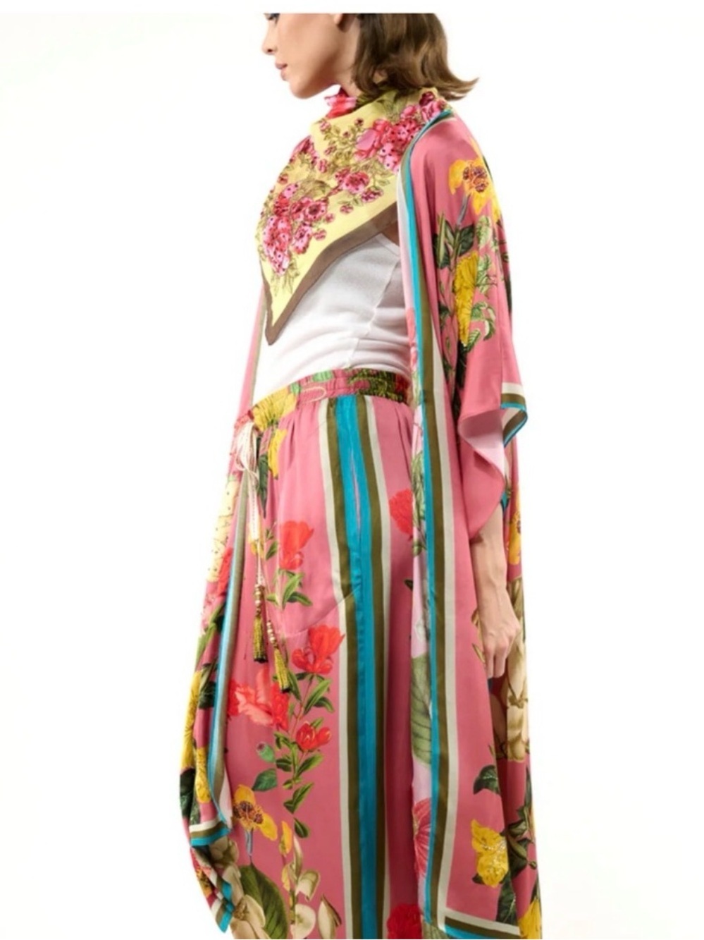 My Valentine Hand Beaded Kimono by Aratta, NWT - Picture 5 of 6